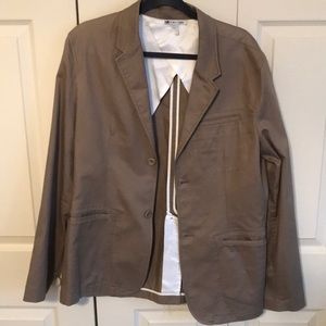 Helmut Lang Summer Weight Khaki Blazer. NWOT. 40R